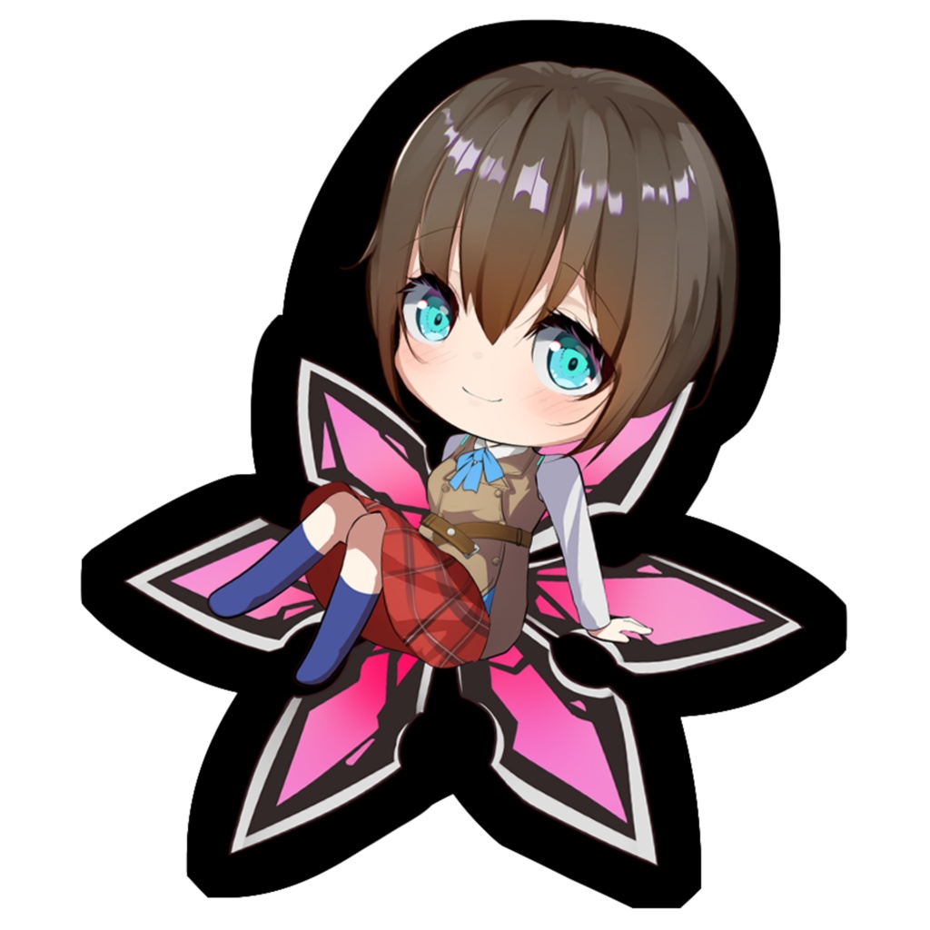 ヘブバン ちびキャラステッカー