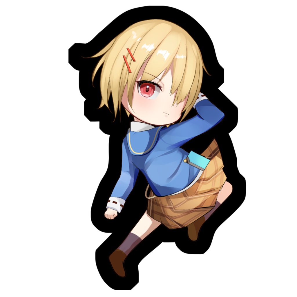 ヘブバン ちびキャラステッカー