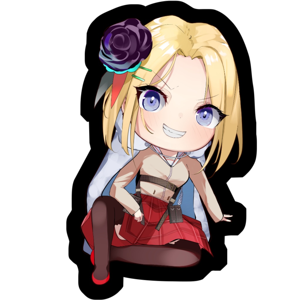 ヘブバン ちびキャラステッカー