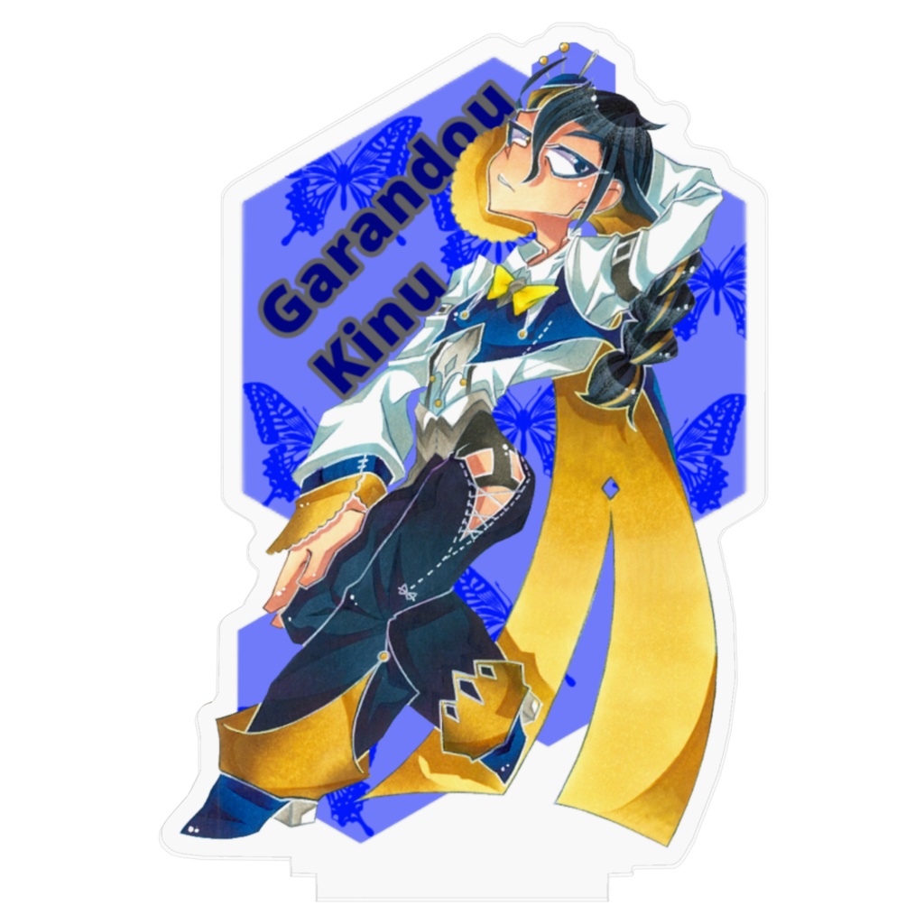 Booom!!!アクリルフィギュア/虹のファッショニスタ 伽藍堂衣ver