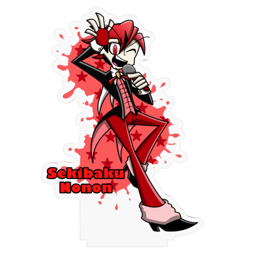 Booom!!!アクリルフィギュア/2周年記念ライブ 赤爆乃音ver