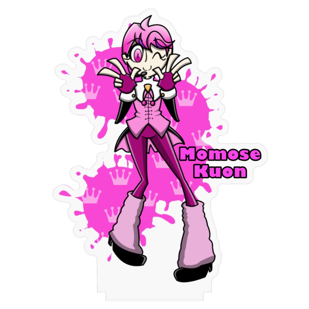 Booom!!!アクリルフィギュア/2周年記念ライブ 桃瀬くおんver