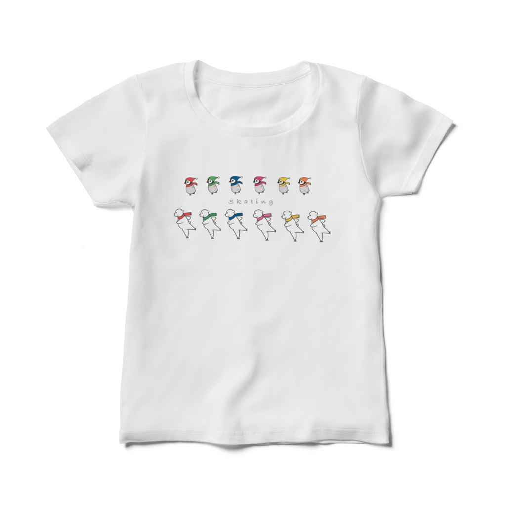 スケートTシャツ/レディース