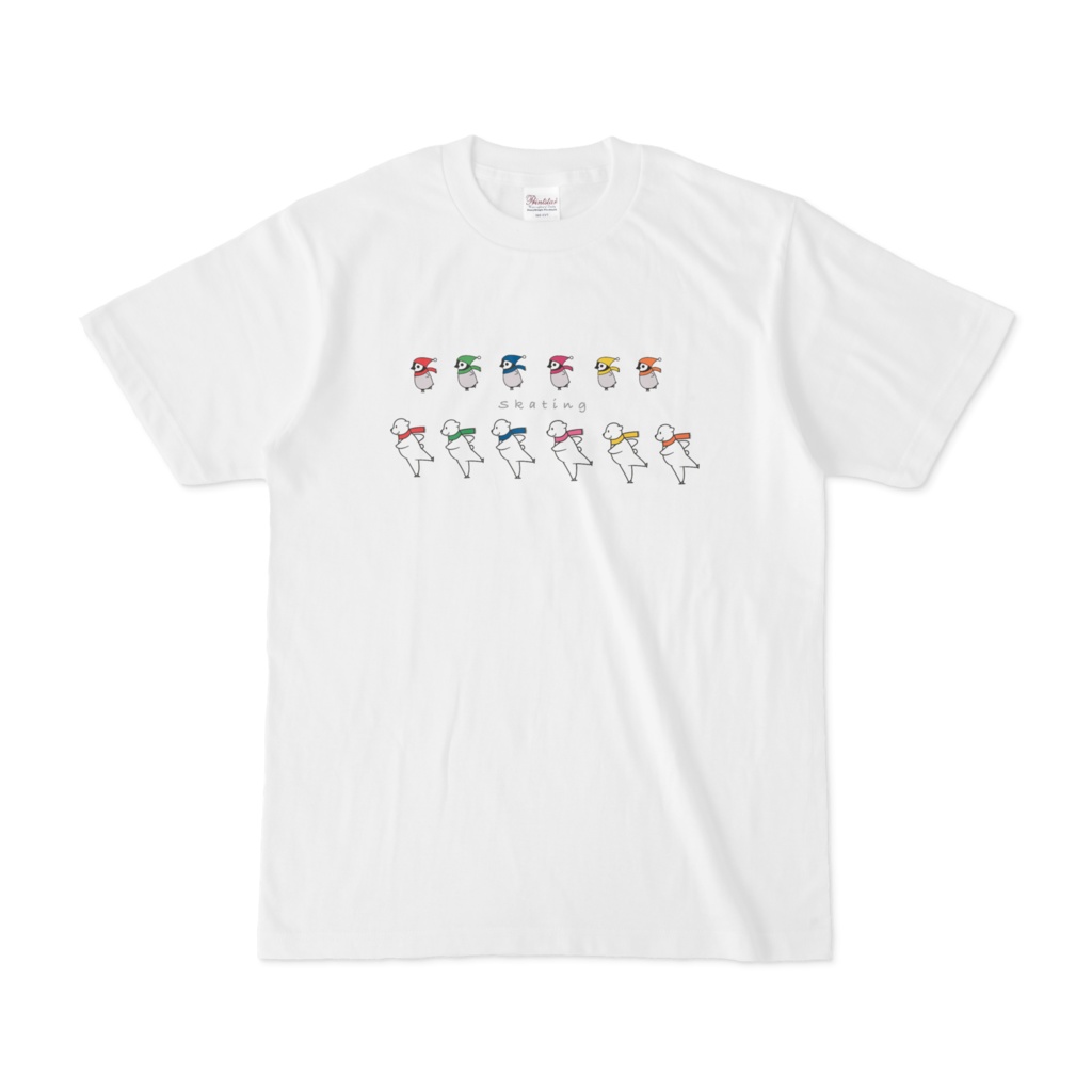 スケートTシャツ/男女兼用