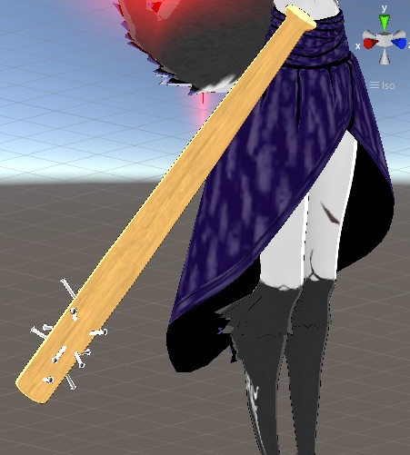 釘付きバット