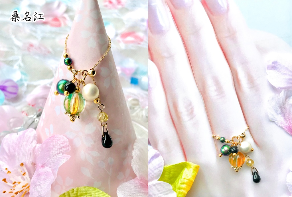 近侍チェーンリング~かたわらのひとひら~(刀剣乱舞イメージアクセサリー)