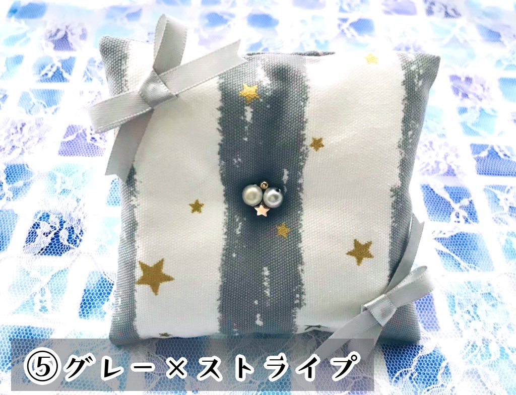 ふかふか✨おめかしミニクッション