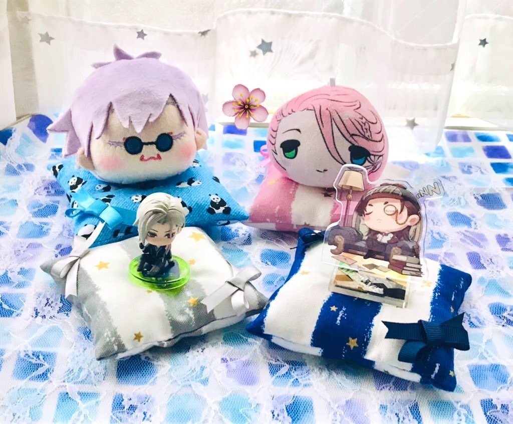 ふかふか✨おめかしミニクッション