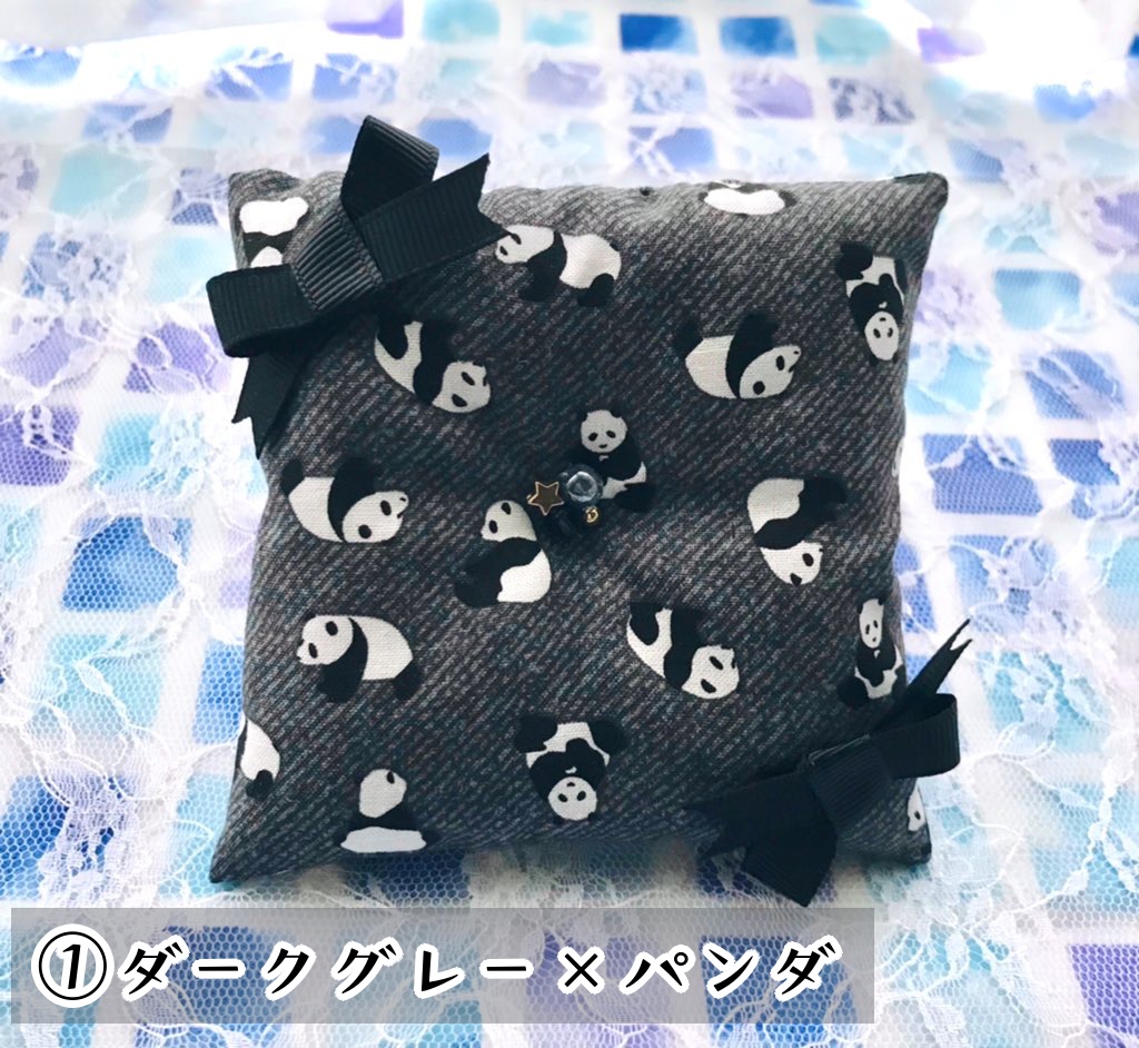 ふかふか✨おめかしミニクッション