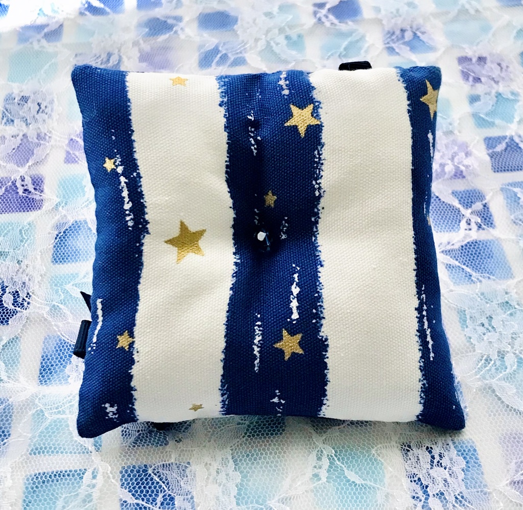 ふかふか✨おめかしミニクッション