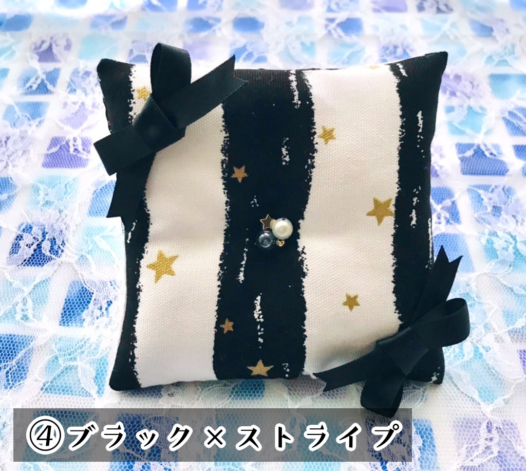 ふかふか✨おめかしミニクッション