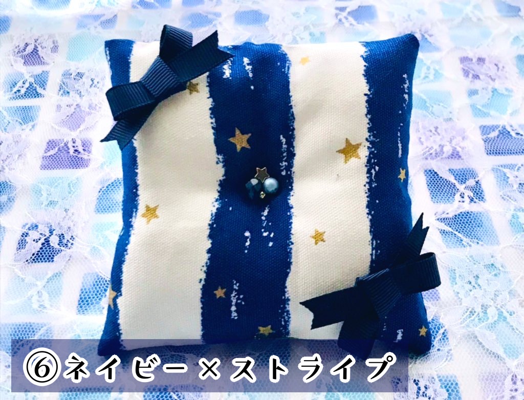 ふかふか✨おめかしミニクッション