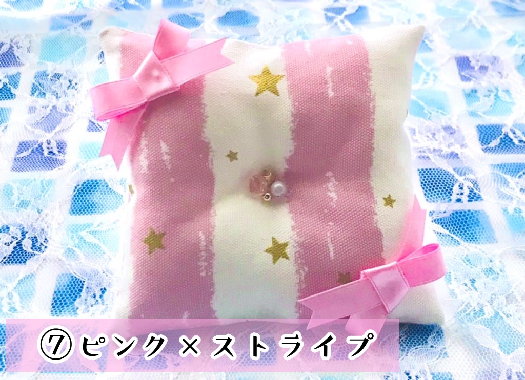 ふかふか✨おめかしミニクッション