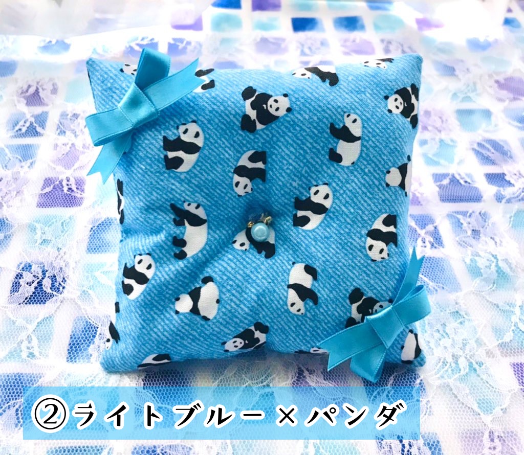 ふかふか✨おめかしミニクッション