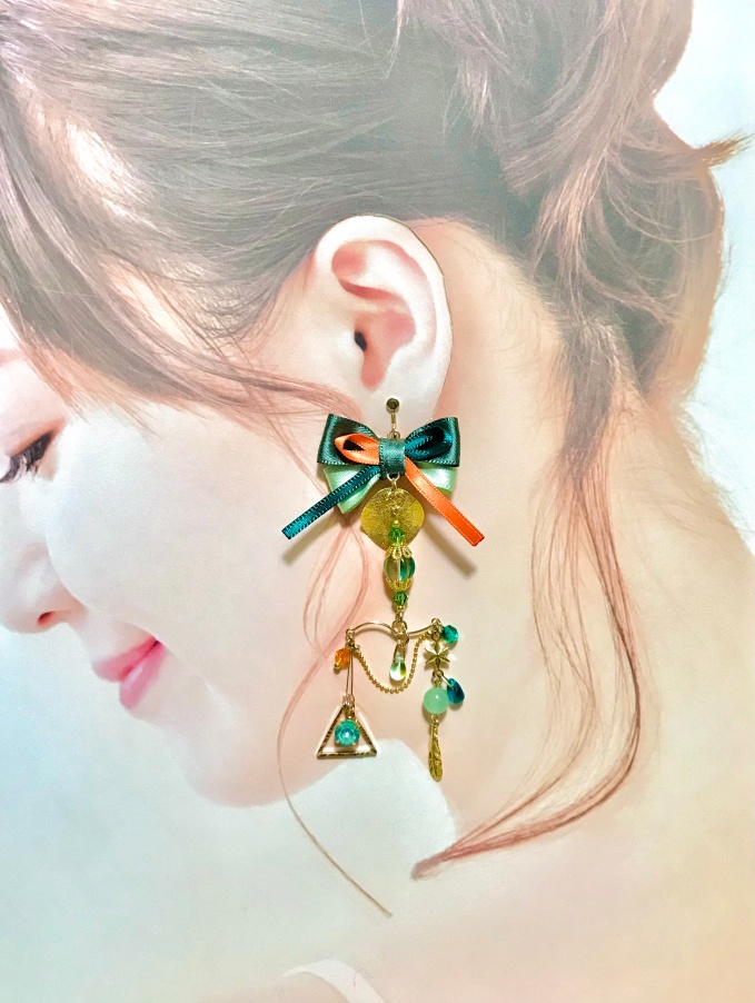 【Elonaイメージ】神&神の化身風イヤリング/ピアス