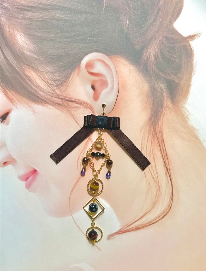 【Elonaイメージ】神&神の化身風イヤリング/ピアス