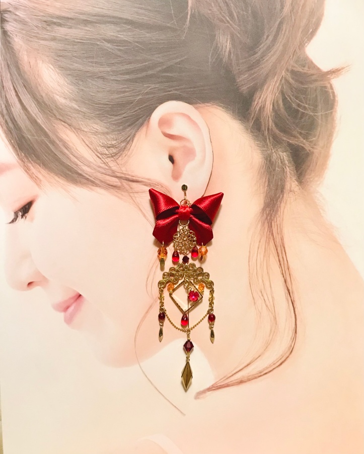 【Elonaイメージ】神&神の化身風イヤリング/ピアス