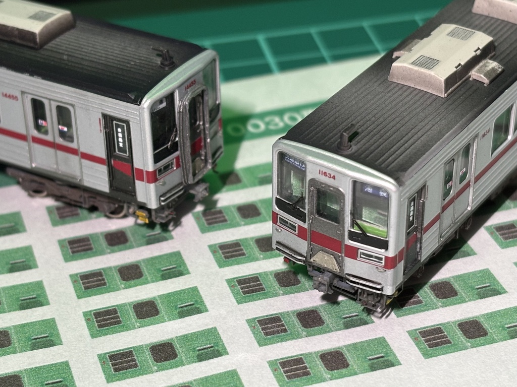 【DL販売】D-001 東武10030型 乗務員室仕切ステッカー