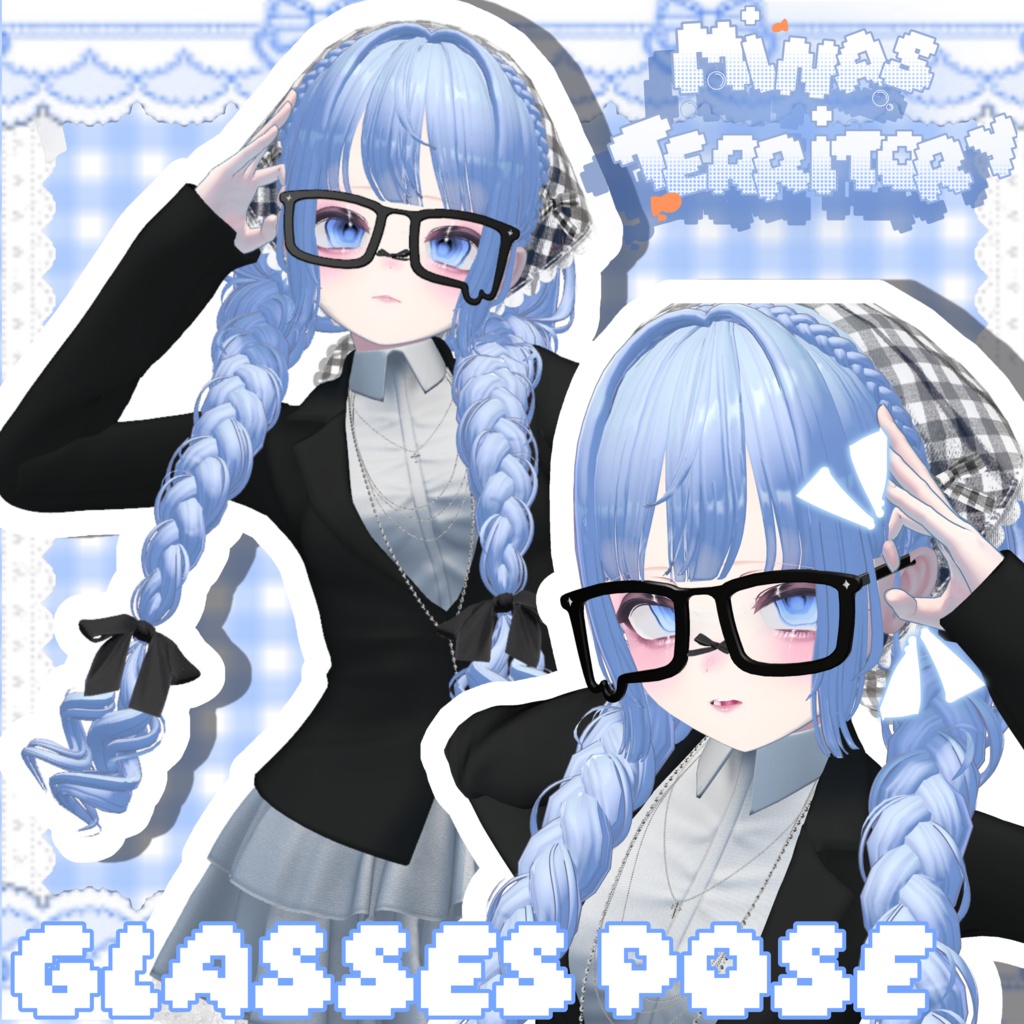 GLASSES POSE FOR MANUKA