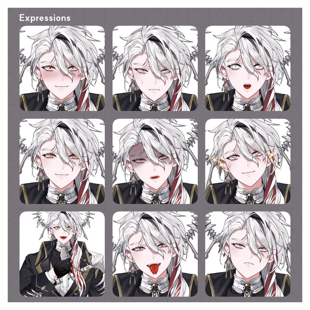 【限定一点】 男性の堕天使モデル / male fallen angel model 【VTS/VB】