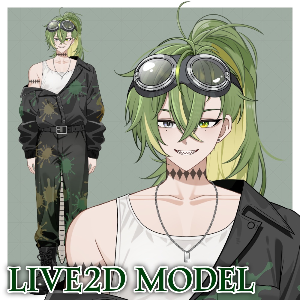 【限定一点】 男性のトカゲ / Male Lizard Model 【VTS/VB】