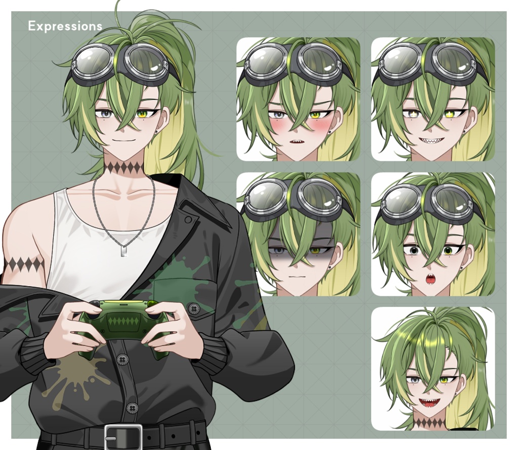 【限定一点】 男性のトカゲ / Male Lizard Model 【VTS/VB】