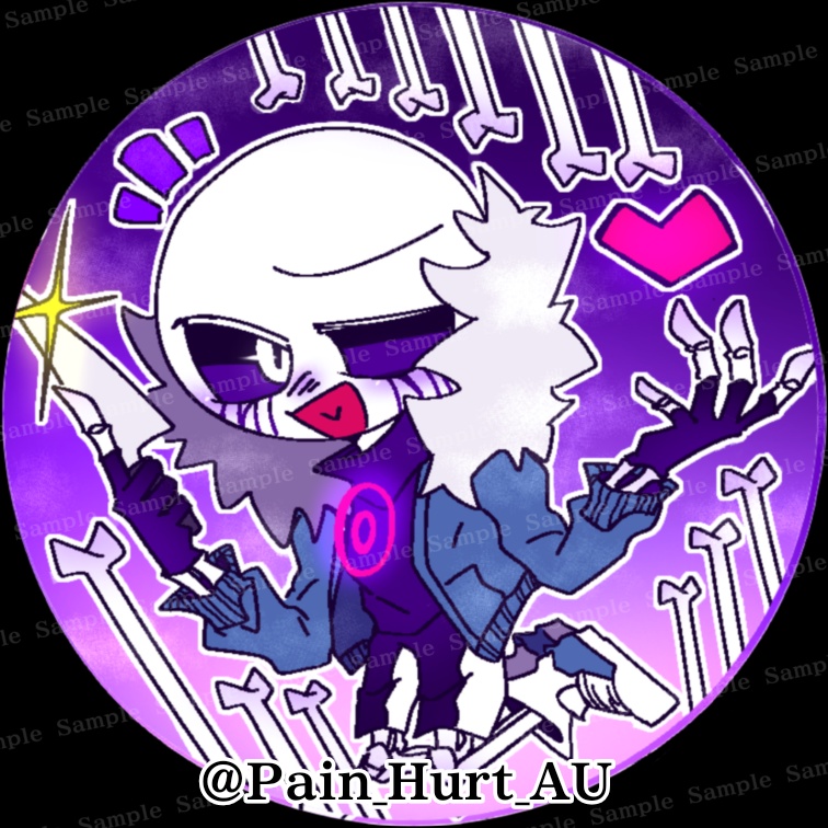 キラー:丸型ホログラムアクキー