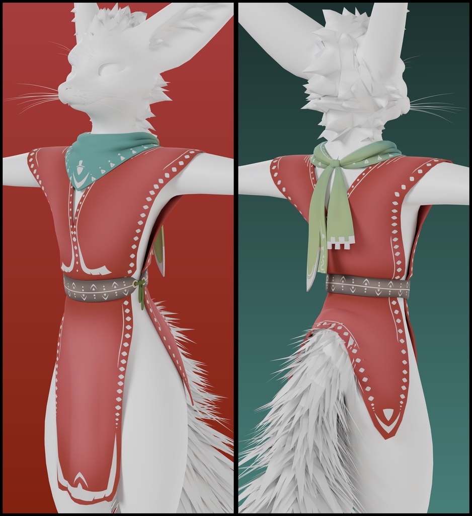 Poncho + Neckerchief - Rexouium