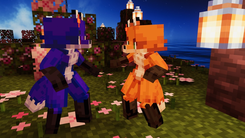 Minecraft Vixen - VRChat Avatar