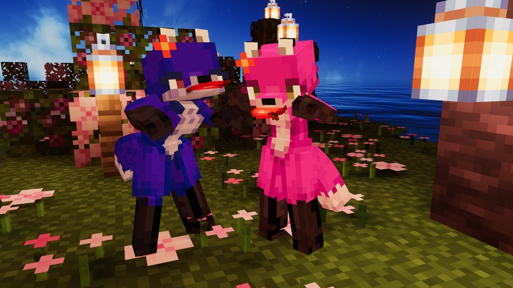 Minecraft Vixen - VRChat Avatar