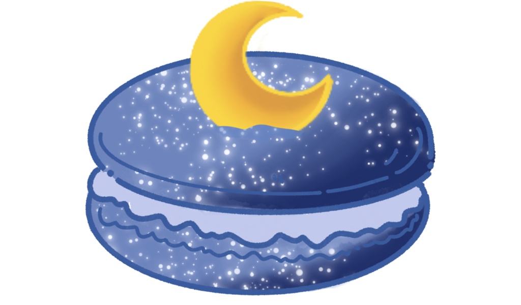 星のマカロントートバッグ