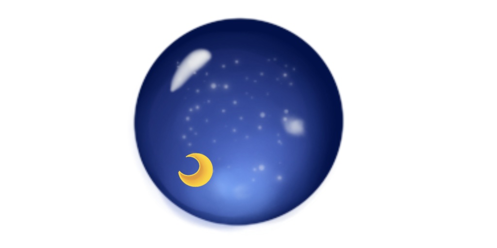 夜空の飴トートバッグ