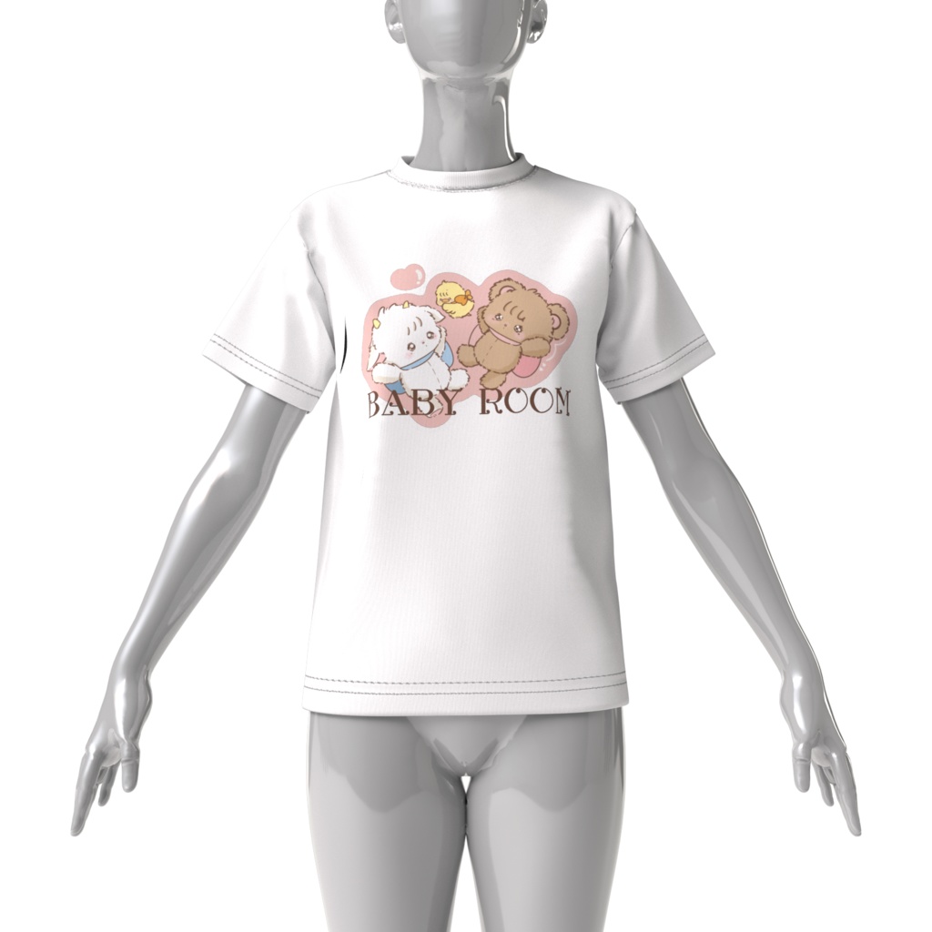 🫧ʚBabyRoomɞ🫧/ビックシルエットTシャツ