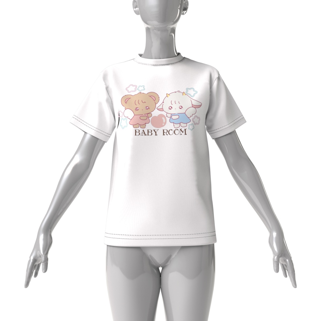 🫧ʚBabyRoomɞ🫧/ビックシルエットTシャツ