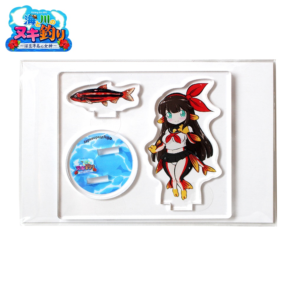 アクリルフィギュア 「娘魚 ウグイ」 海と川のヌキ釣り ~淫豆半島の女神~