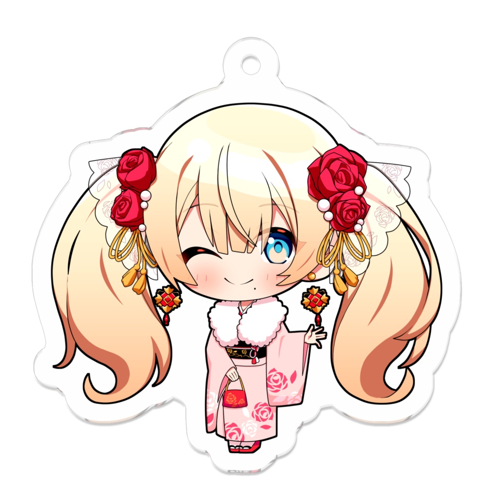 【高貴ナヒメ】２０２５正月アクリルキーホルダー　