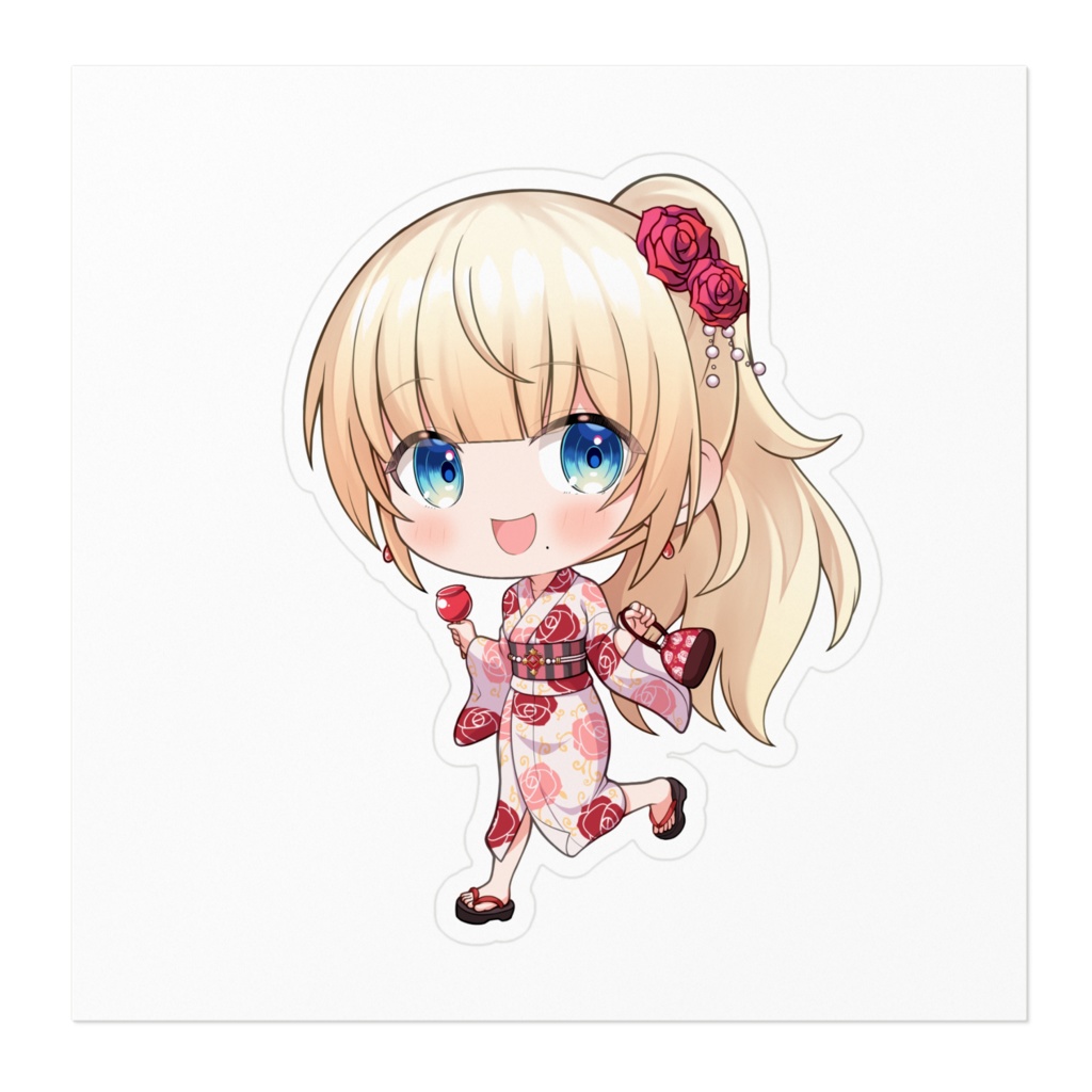 【高貴ナヒメ】2025浴衣ステッカー