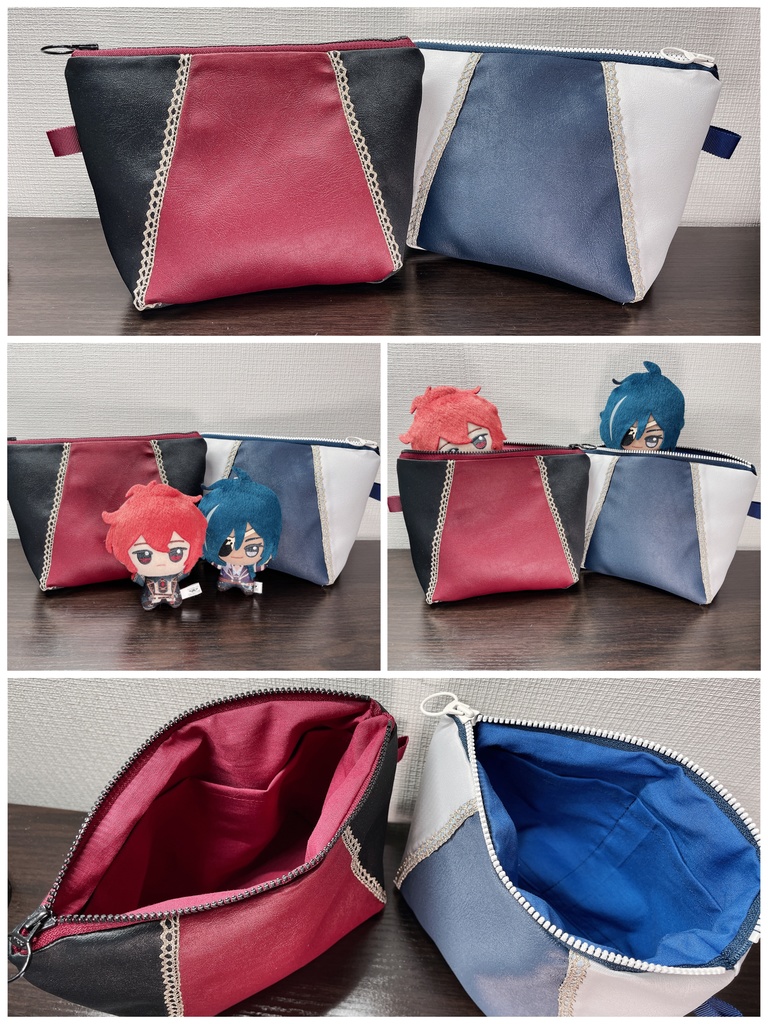 ガイアモチーフポーチ