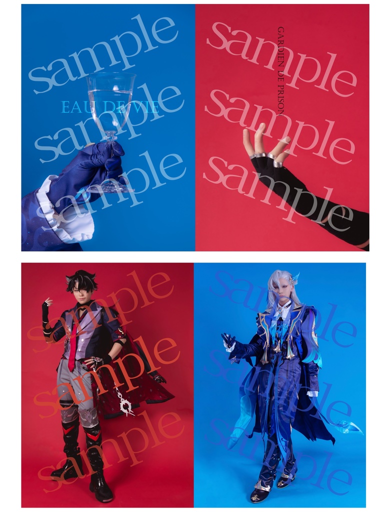 【原神 cos 写真集】le grand bleu