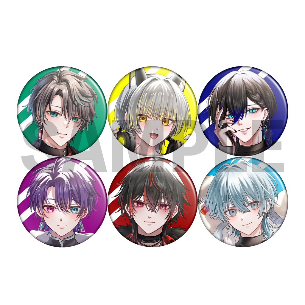 べるろっど　RESONIX　メインビジュアルランダム缶バッジ