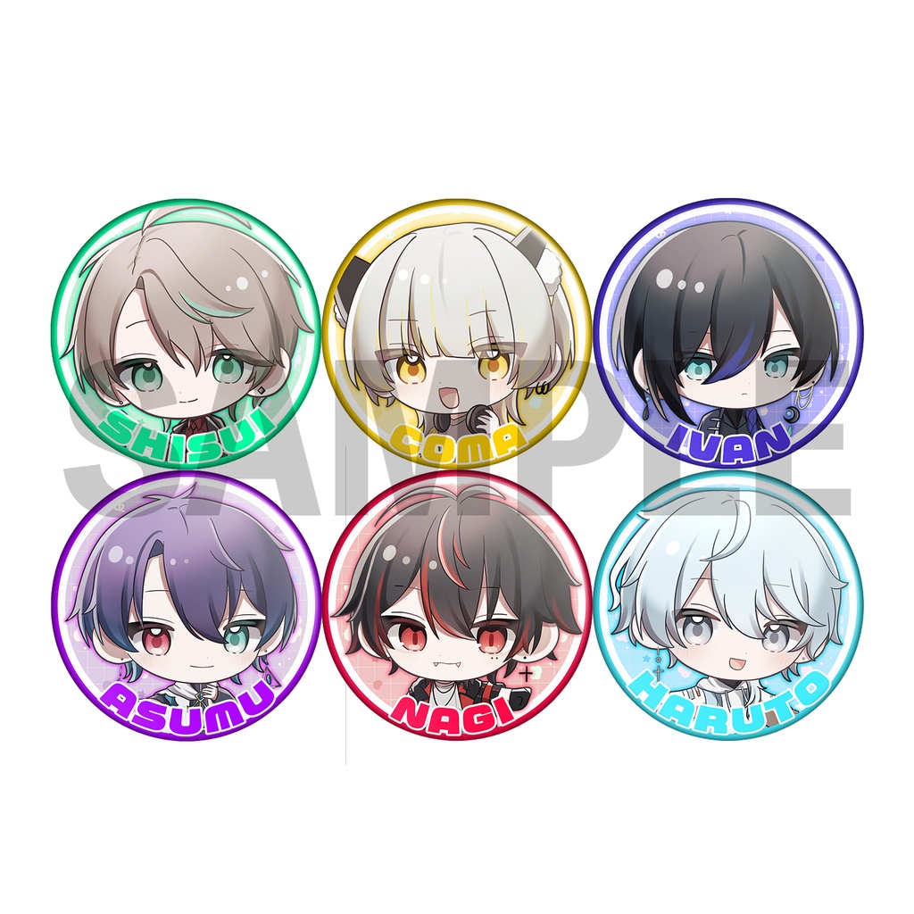 べるろっど　RESONIX　SDキャラランダム缶バッジ