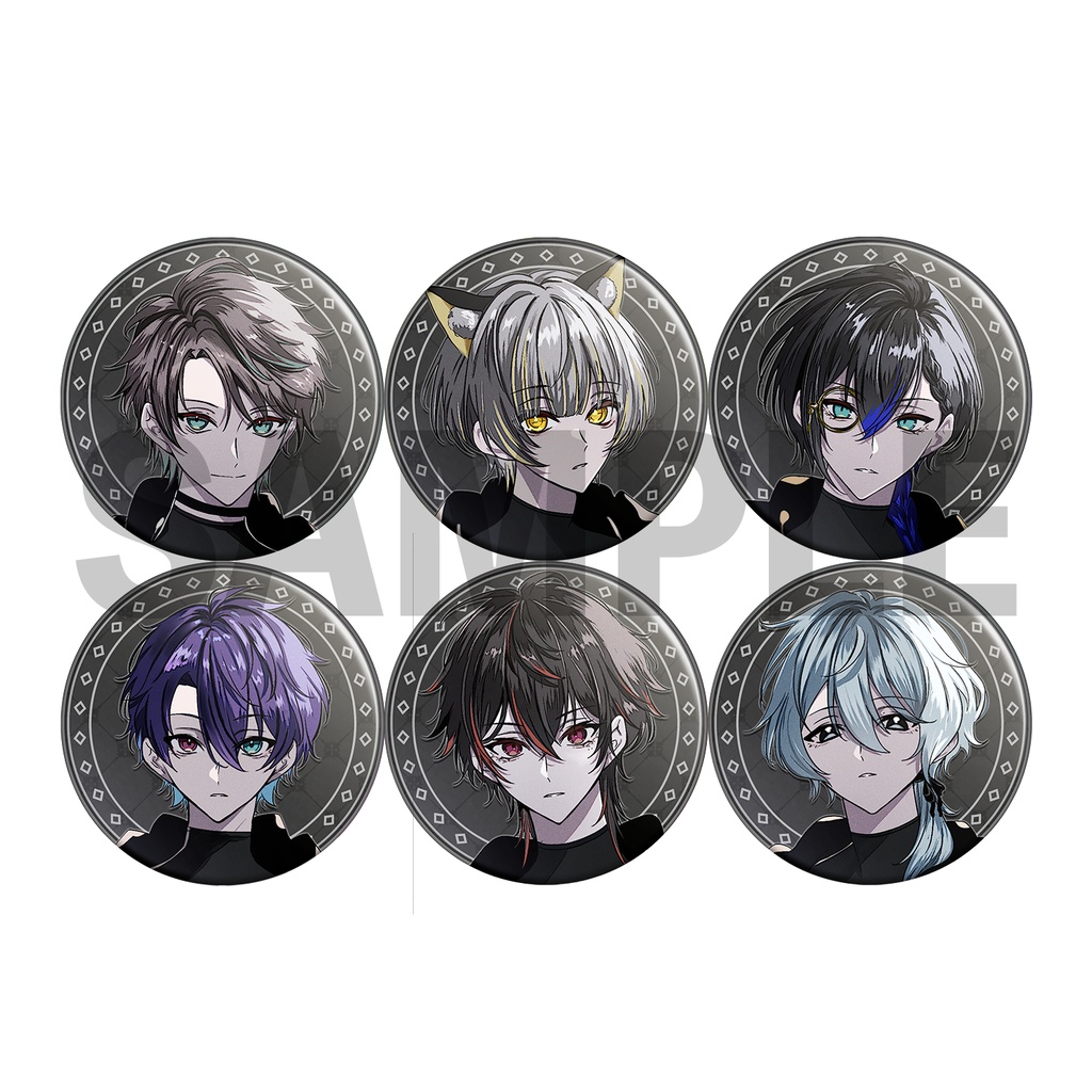 べるろっど　RESONIX　黒騎士ランダム缶バッジ
