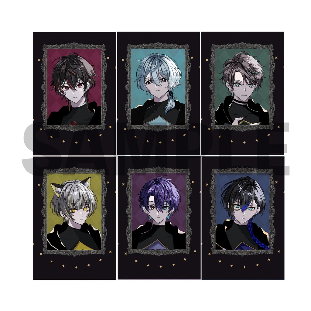 べるろっど　RESONIX　黒騎士ランダムチェキ風トレカ