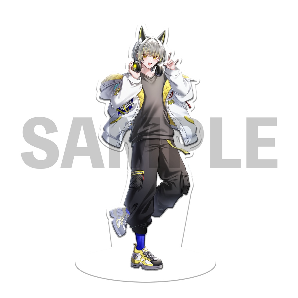 べるろっど　狐未来コマ　メインビジュアルアクリルスタンド