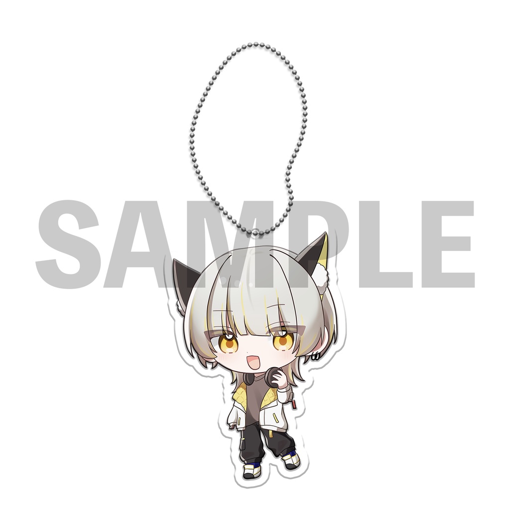 べるろっど　狐未来コマ　SDキャラアクリルキーホルダー