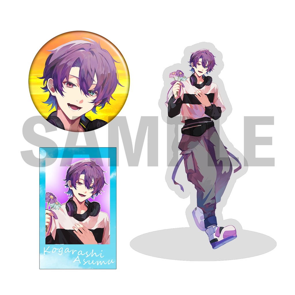 べるろっど　凩あすむ　私服ビジュアル確定3点セット