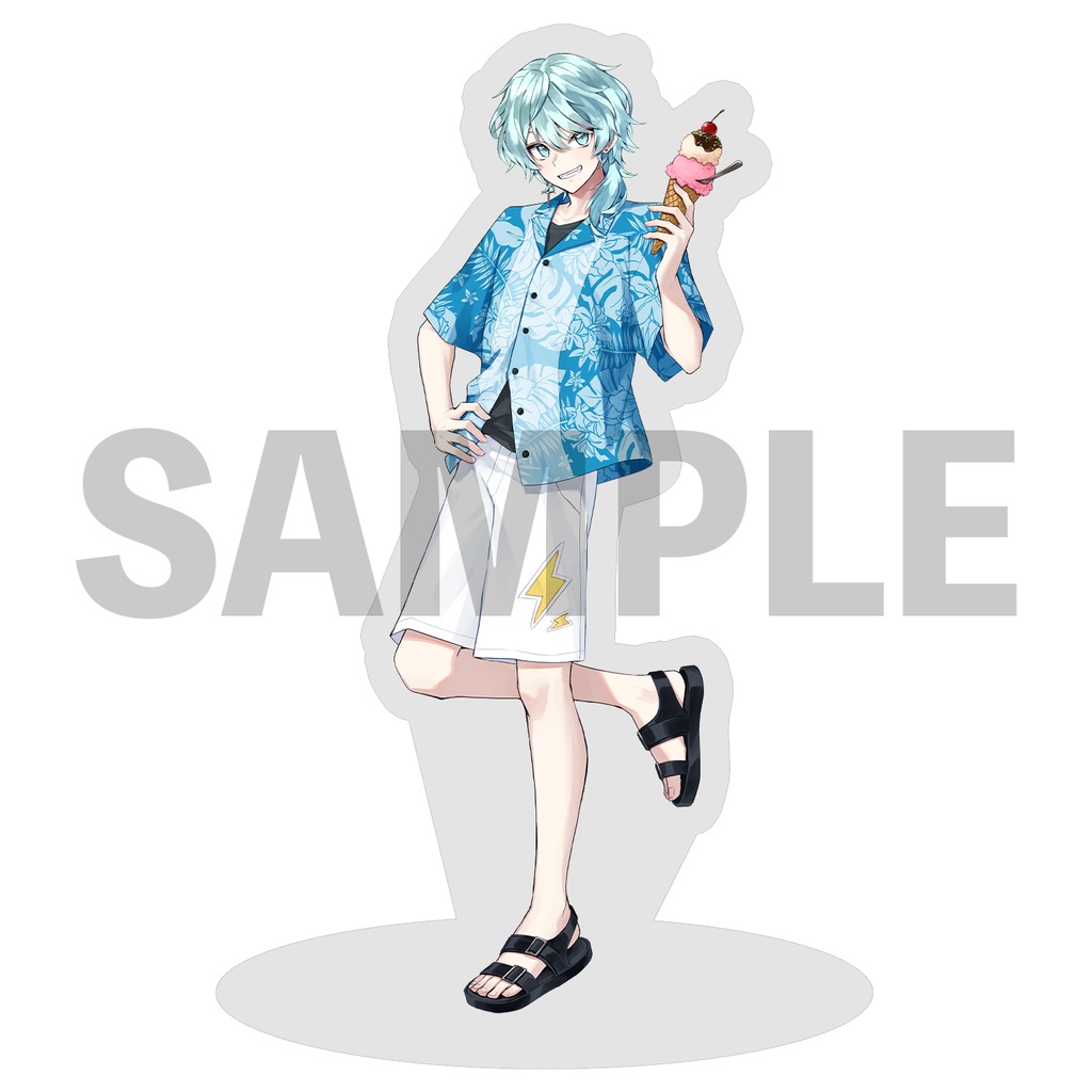 べるろっど　心乃音ハルト　夏ビジュアルアクリルスタンド