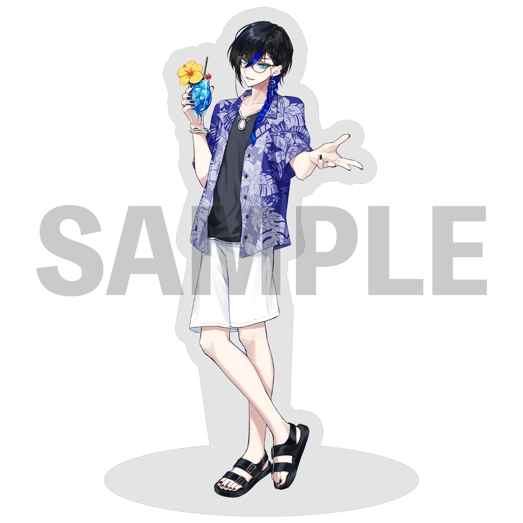 べるろっど　狩間イヴァン　夏ビジュアルアクリルスタンド