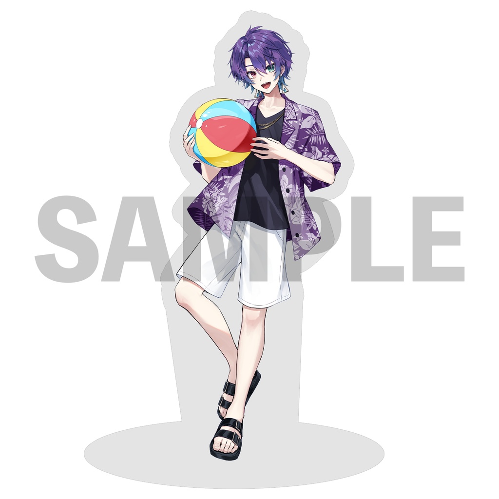 べるろっど　凩あすむ　夏ビジュアルアクリルスタンド