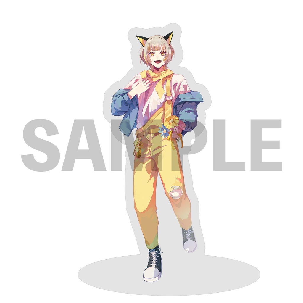 べるろっど　狐未来コマ　私服ビジュアルアクリルスタンド